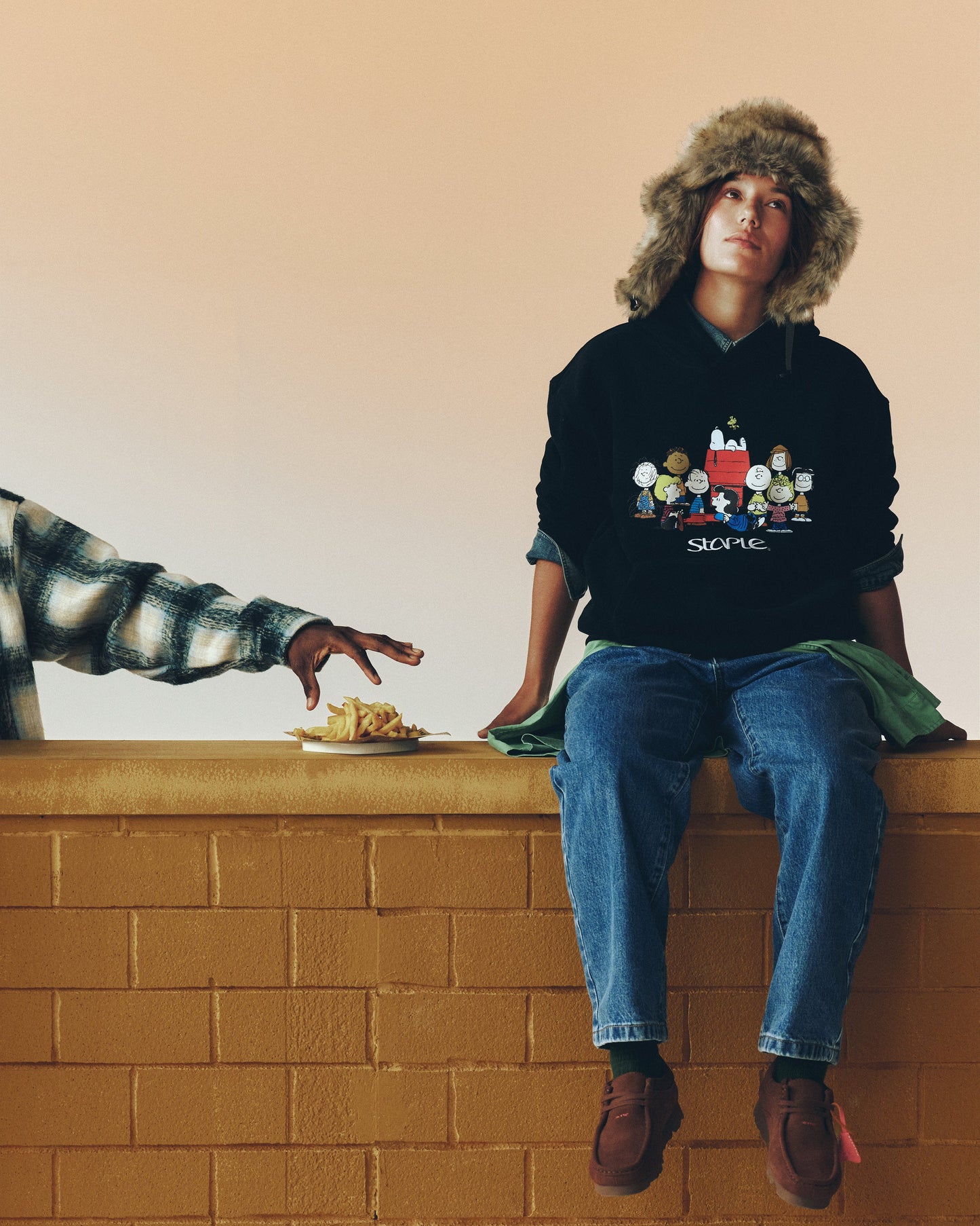 Staple x Peanuts Gang Hoodie - LS Hoodie | Staple Pigeon
