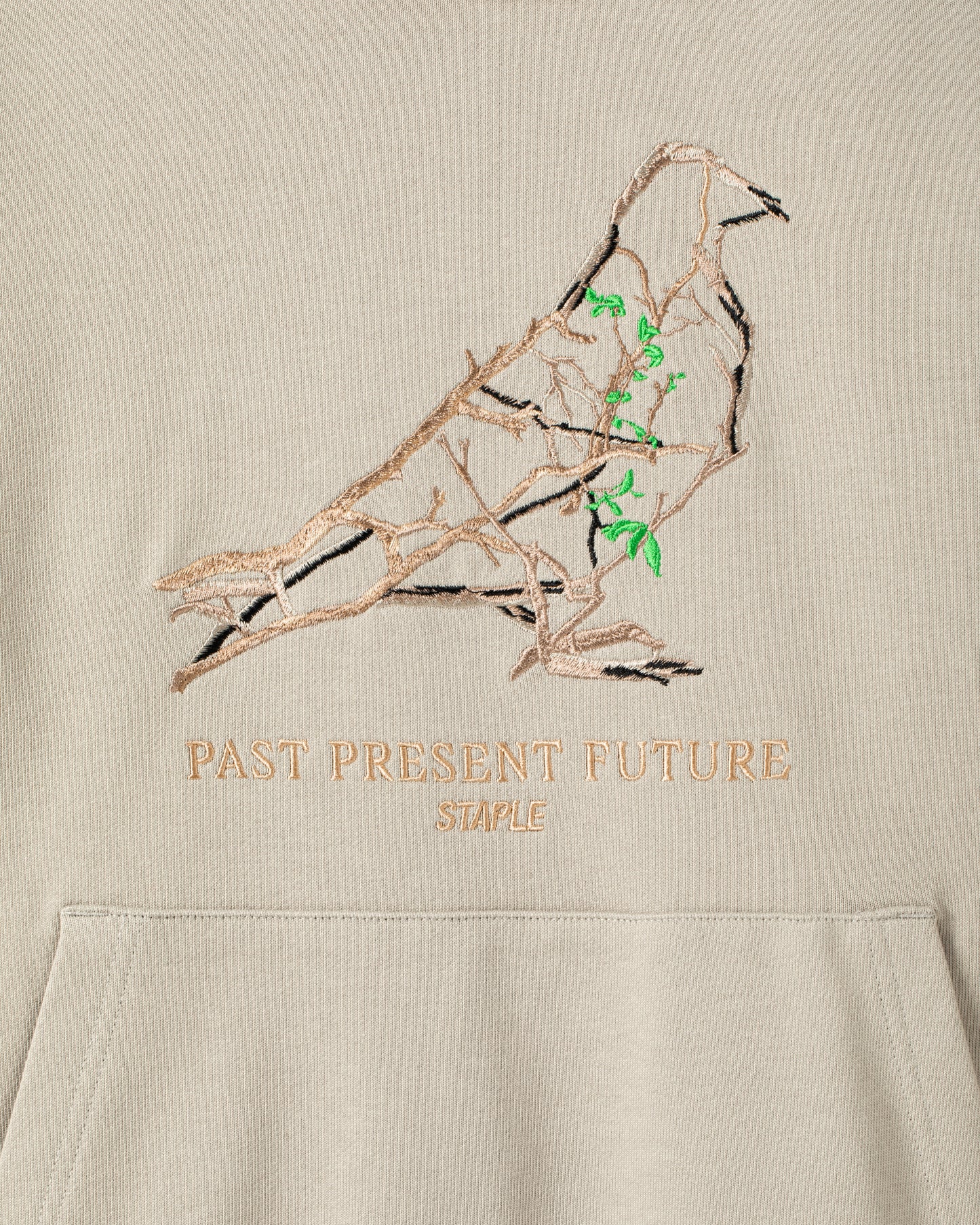 FOLIAGE PIGEON HOODIE