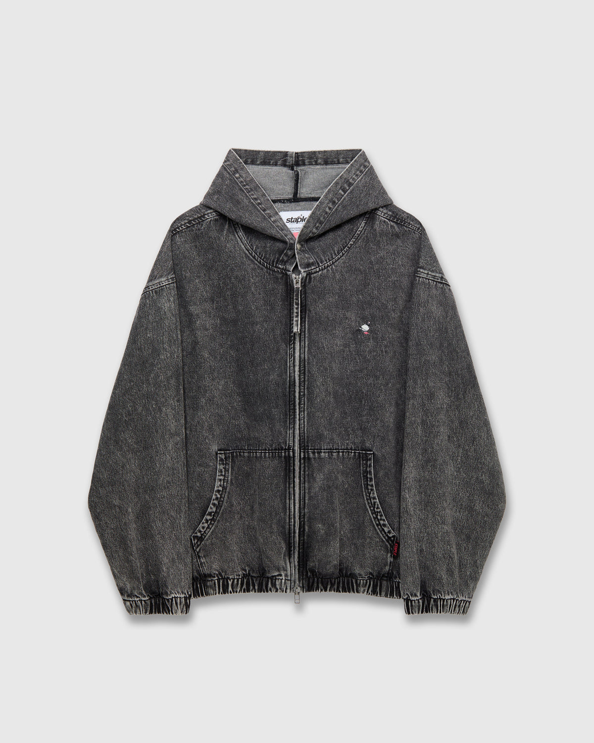 Denim Pigeon Zip Hoodie - Jacket | Staple Pigeon