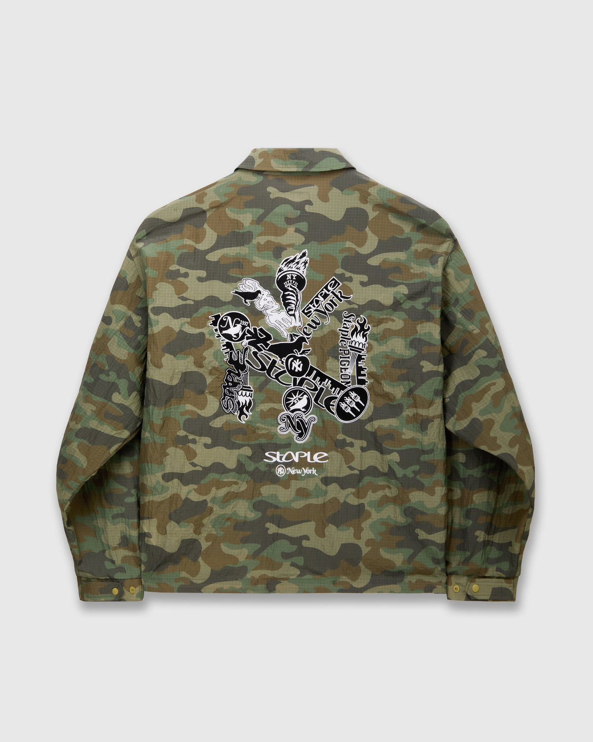 NY Camo Field Jacket - Jacket | Staple Pigeon