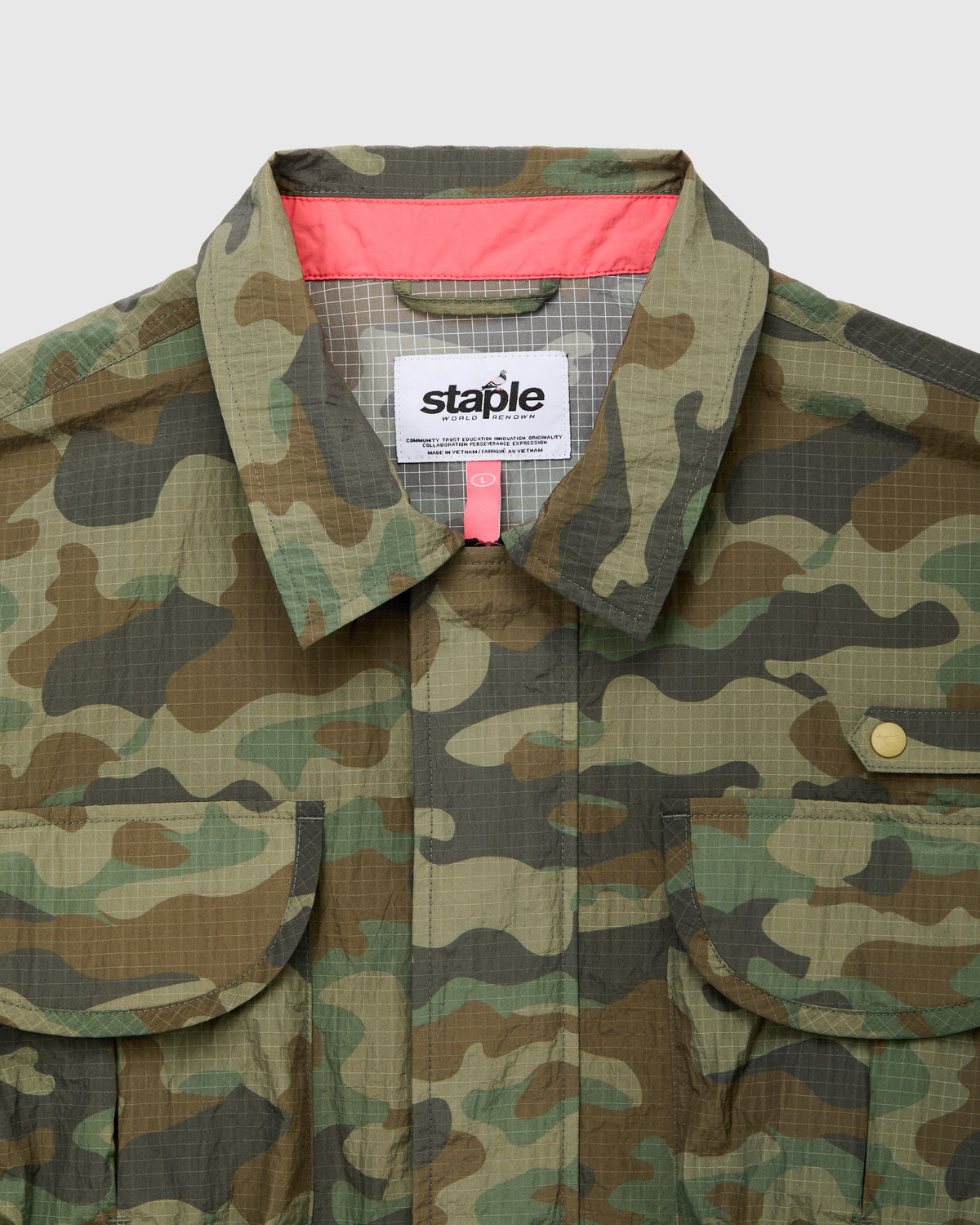 NY Camo Field Jacket - Jacket | Staple Pigeon