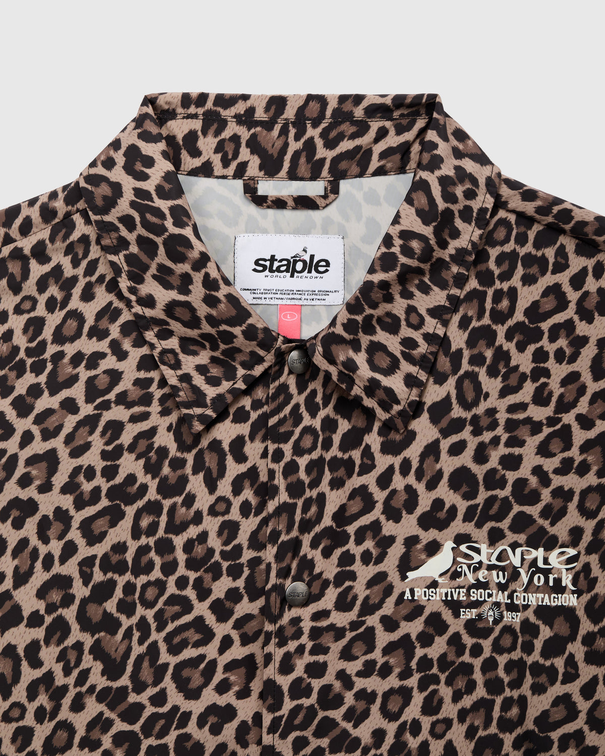Contagion Printed Coach Jkt - Jacket | Staple Pigeon