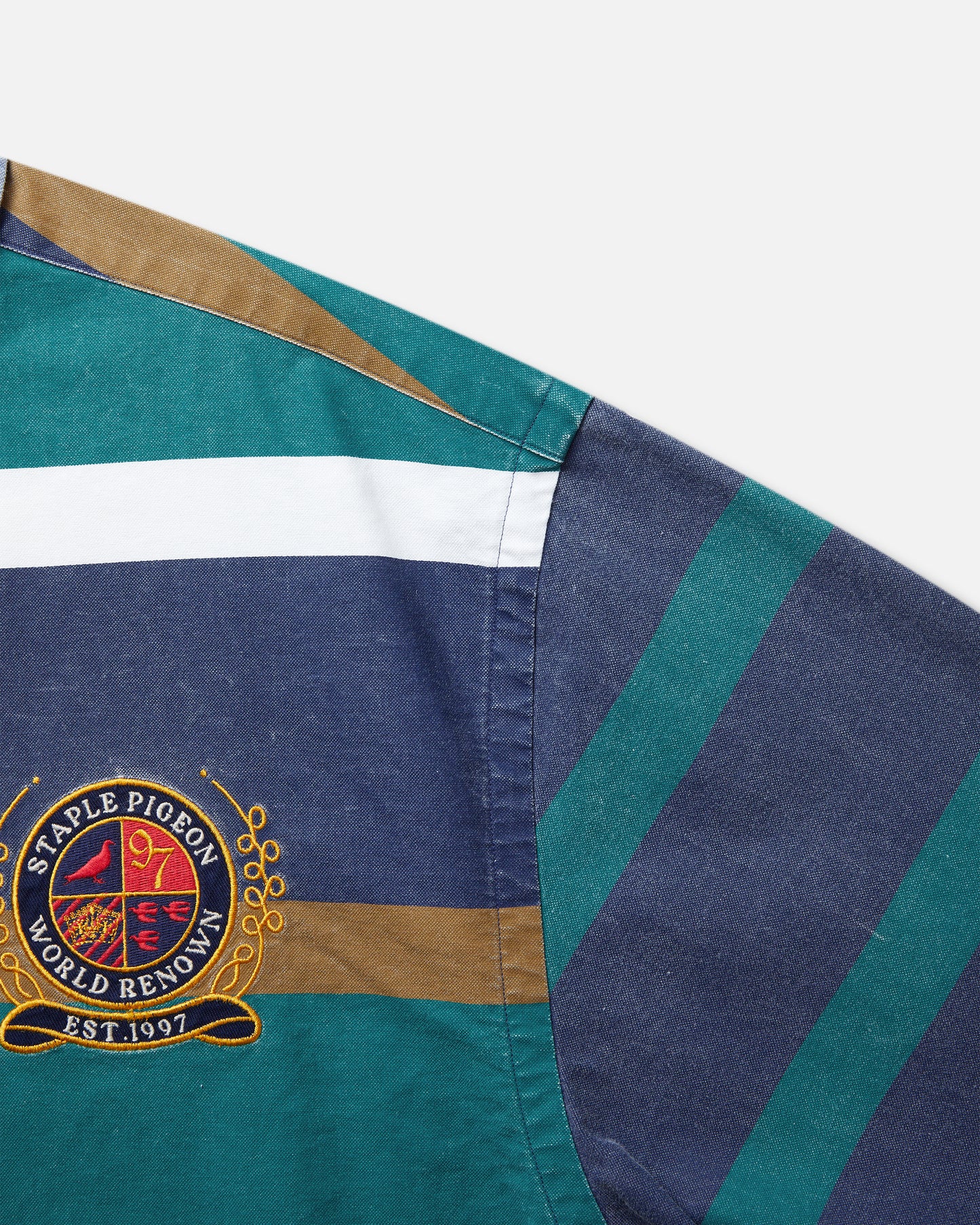 EMBLEM WOVEN SHIRT