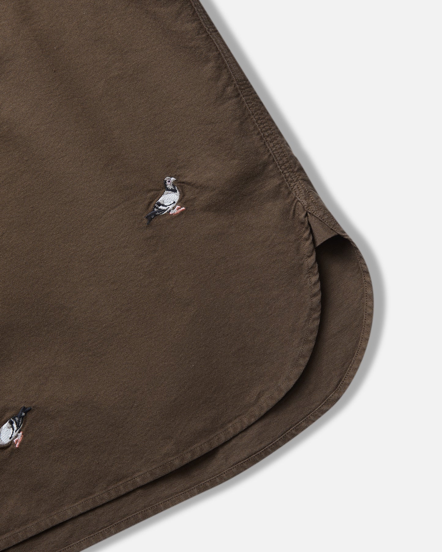 ALL OVER EMB PIGEON SHIRT