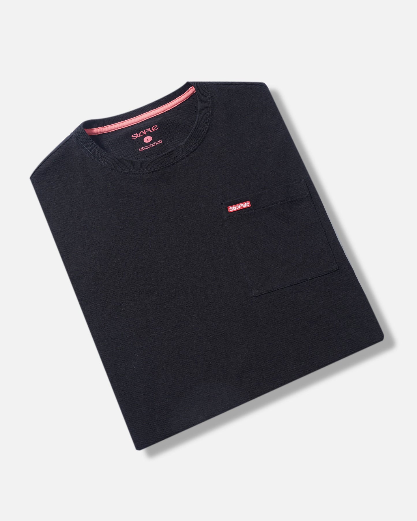 L/S Bar Logo Pkt Tee