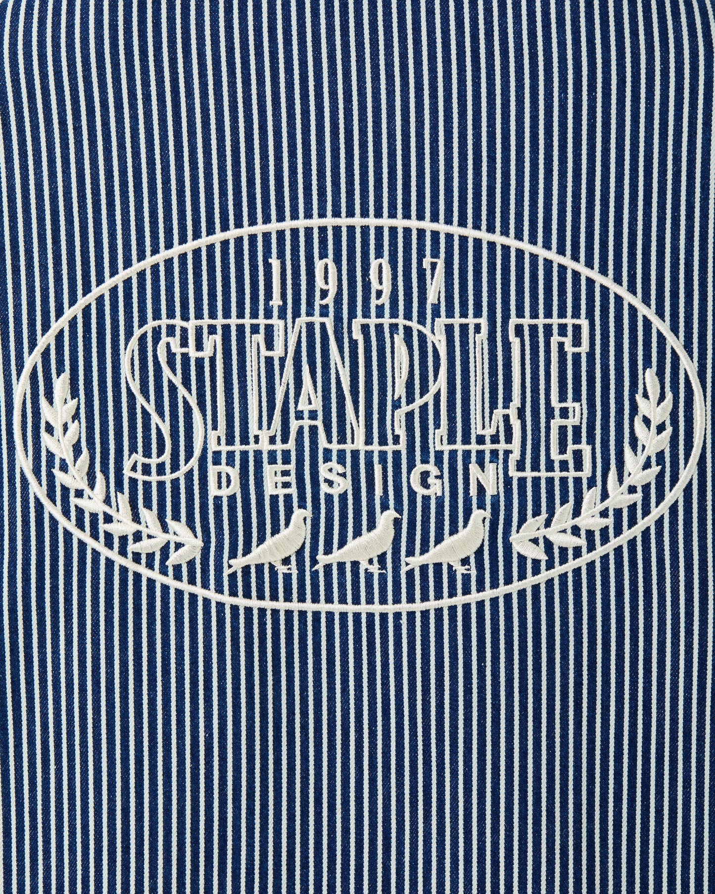 Zip Denim Work Shirt - Woven Shirt | Staple Pigeon