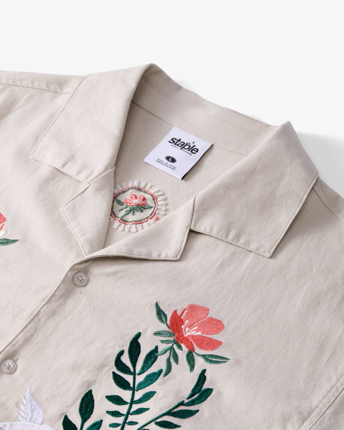 Flora Woven Shirt - LS Woven | Staple Pigeon