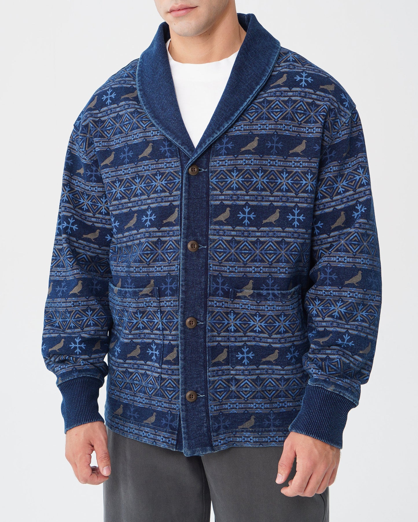 Snow Pigeon Cardigan - Sweater | Staple Pigeon