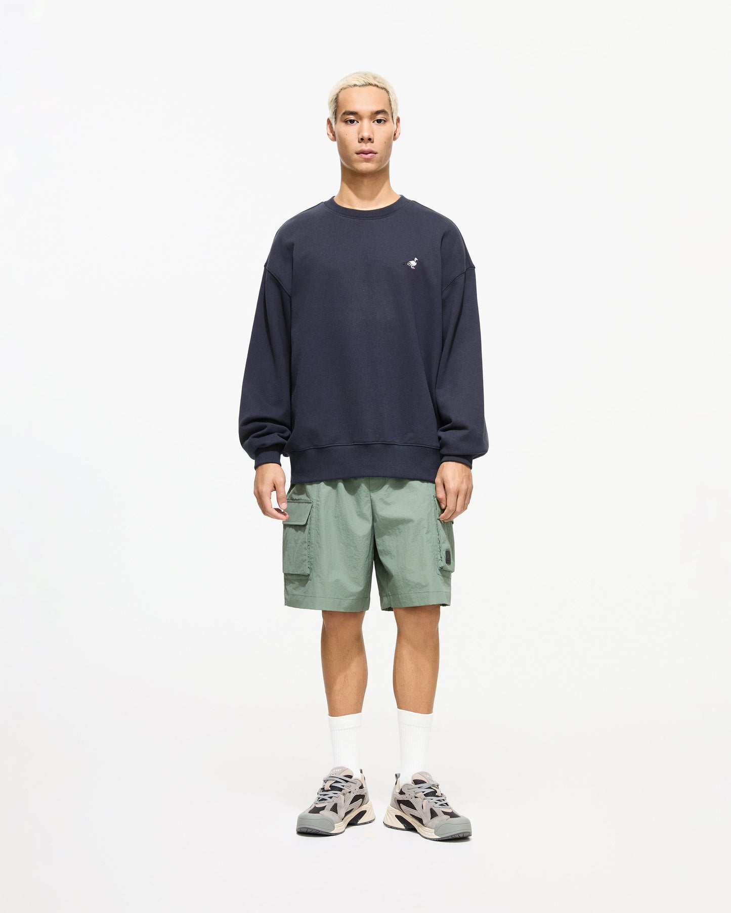 Emb Pigeon Crewneck - Crewneck | Staple Pigeon