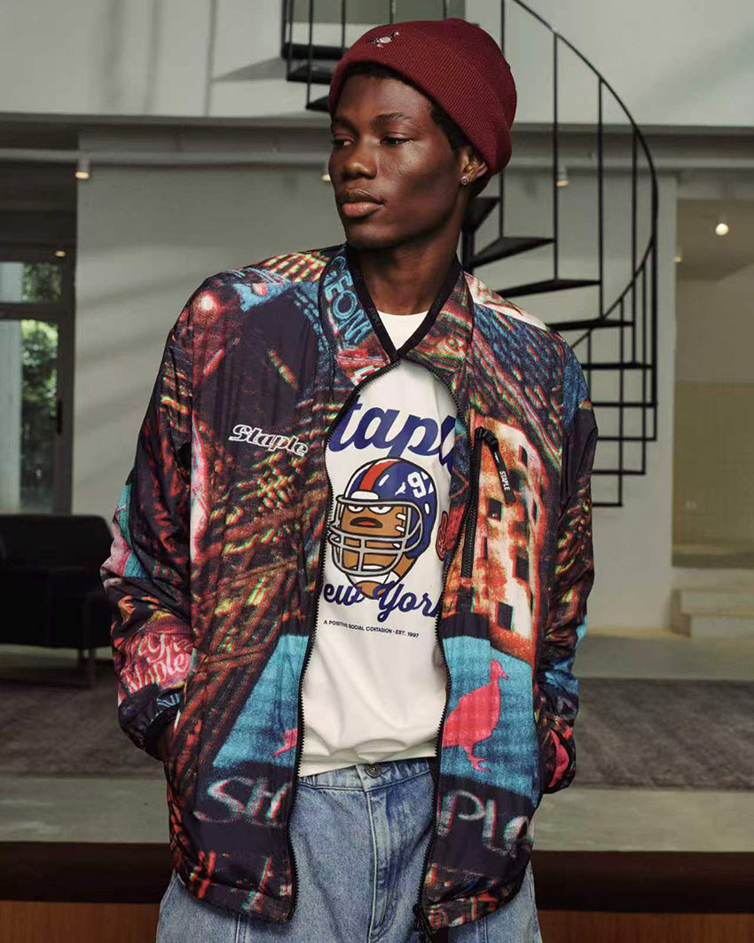 Techno Zip Jacket - Jacket | Staple Pigeon
