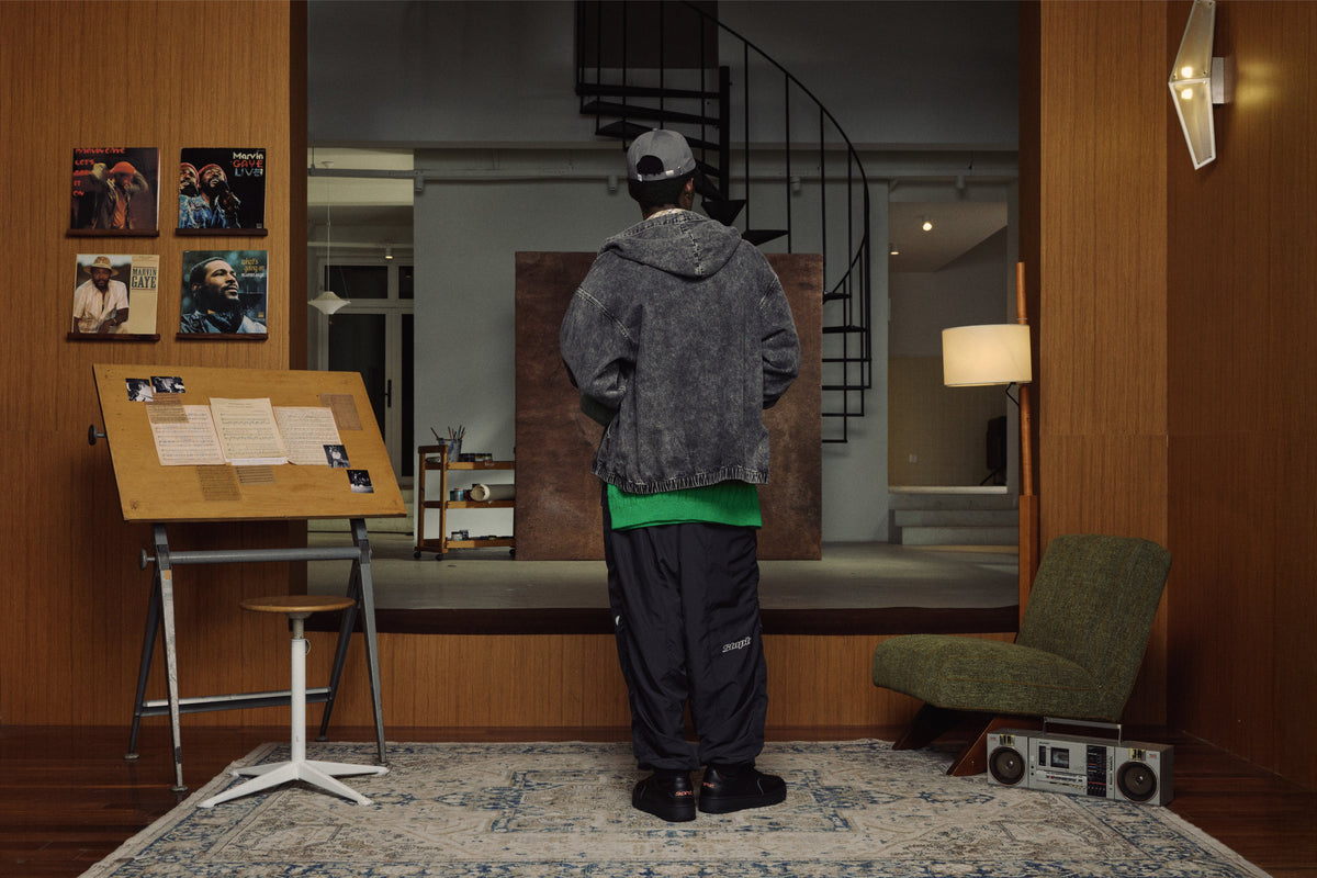 Denim Pigeon Zip Hoodie - Jacket | Staple Pigeon