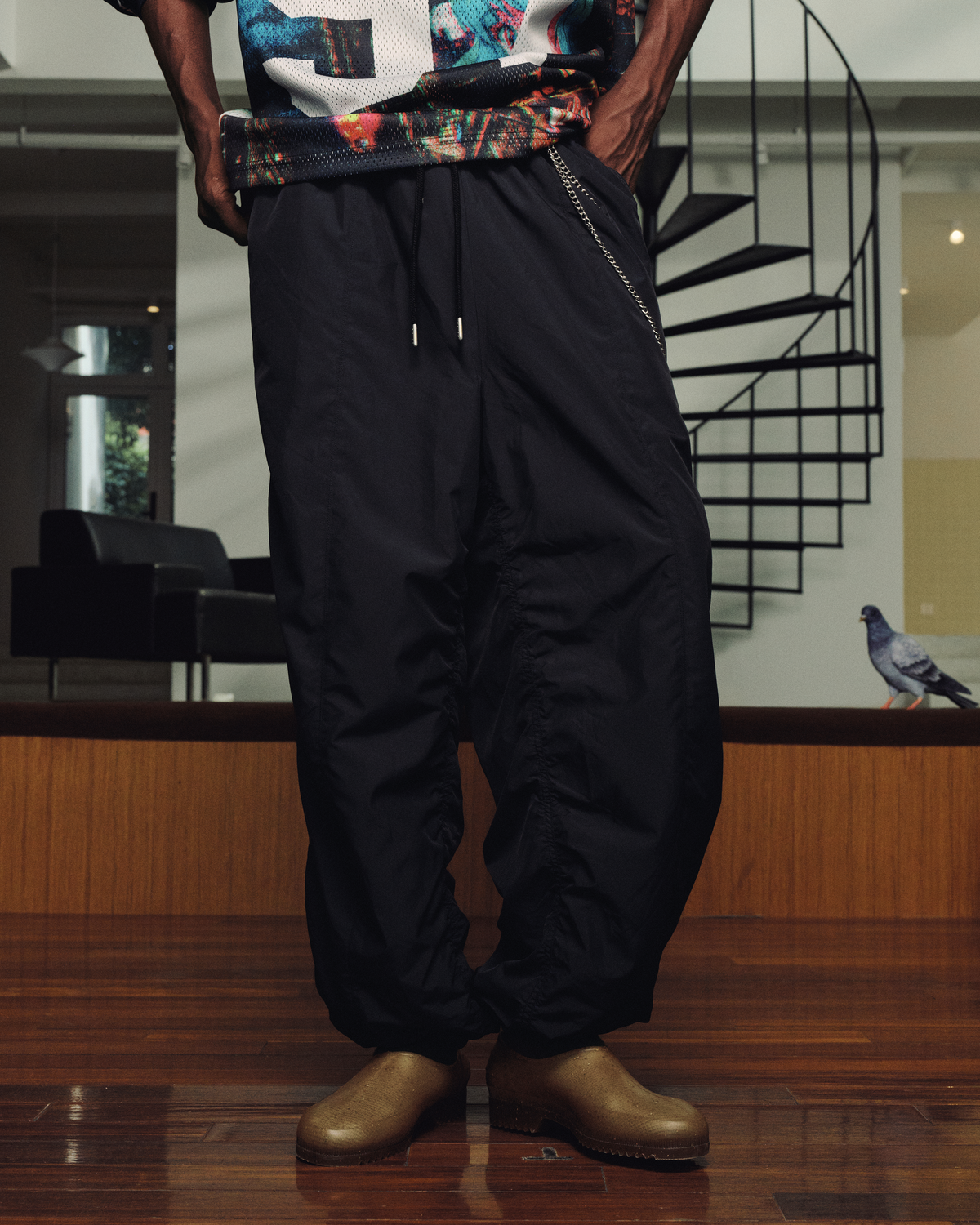 Techno Sport Nylon Pant - Woven Pant | Staple Pigeon