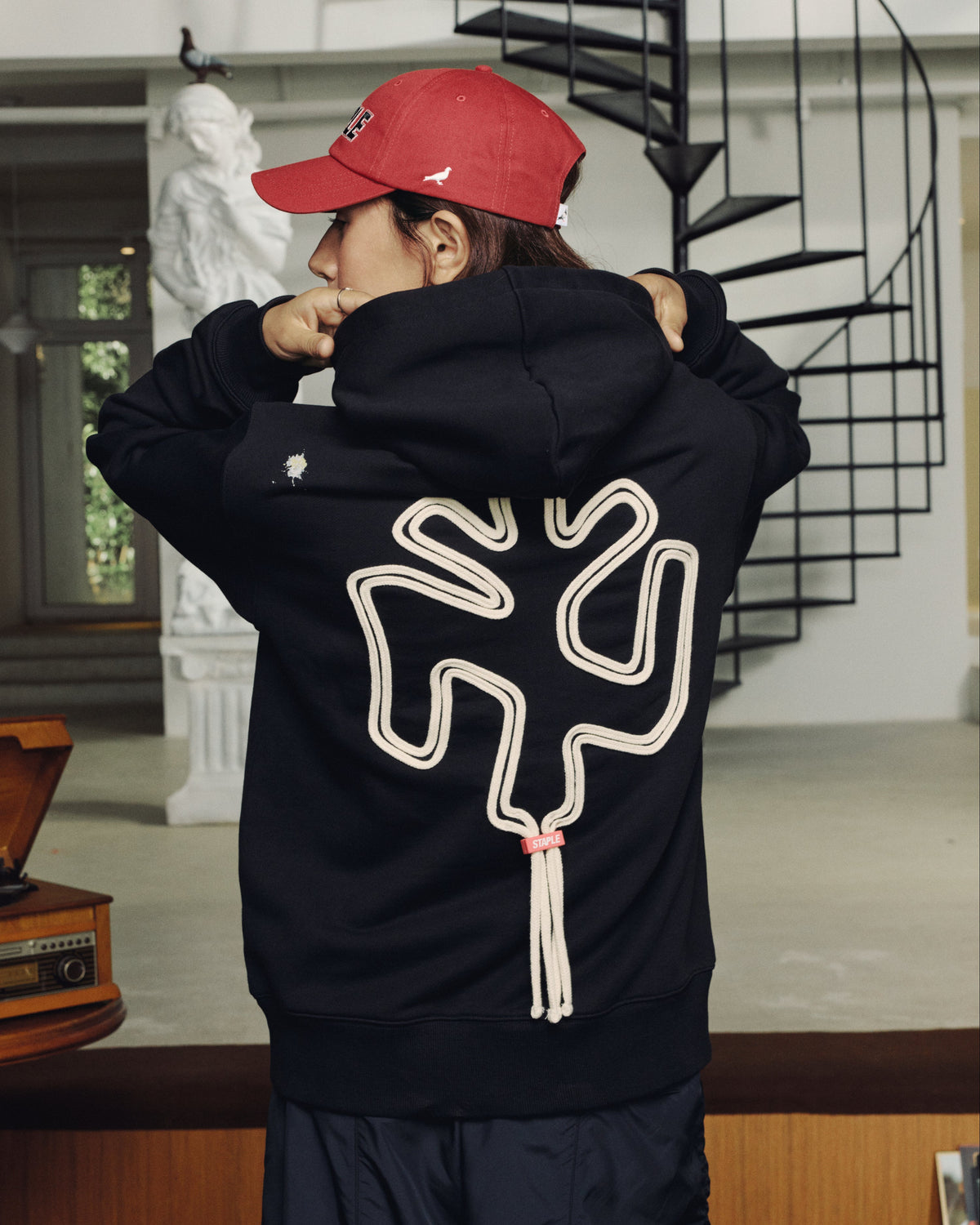 NY Lace Hoodie - LS Hoodie | Staple Pigeon