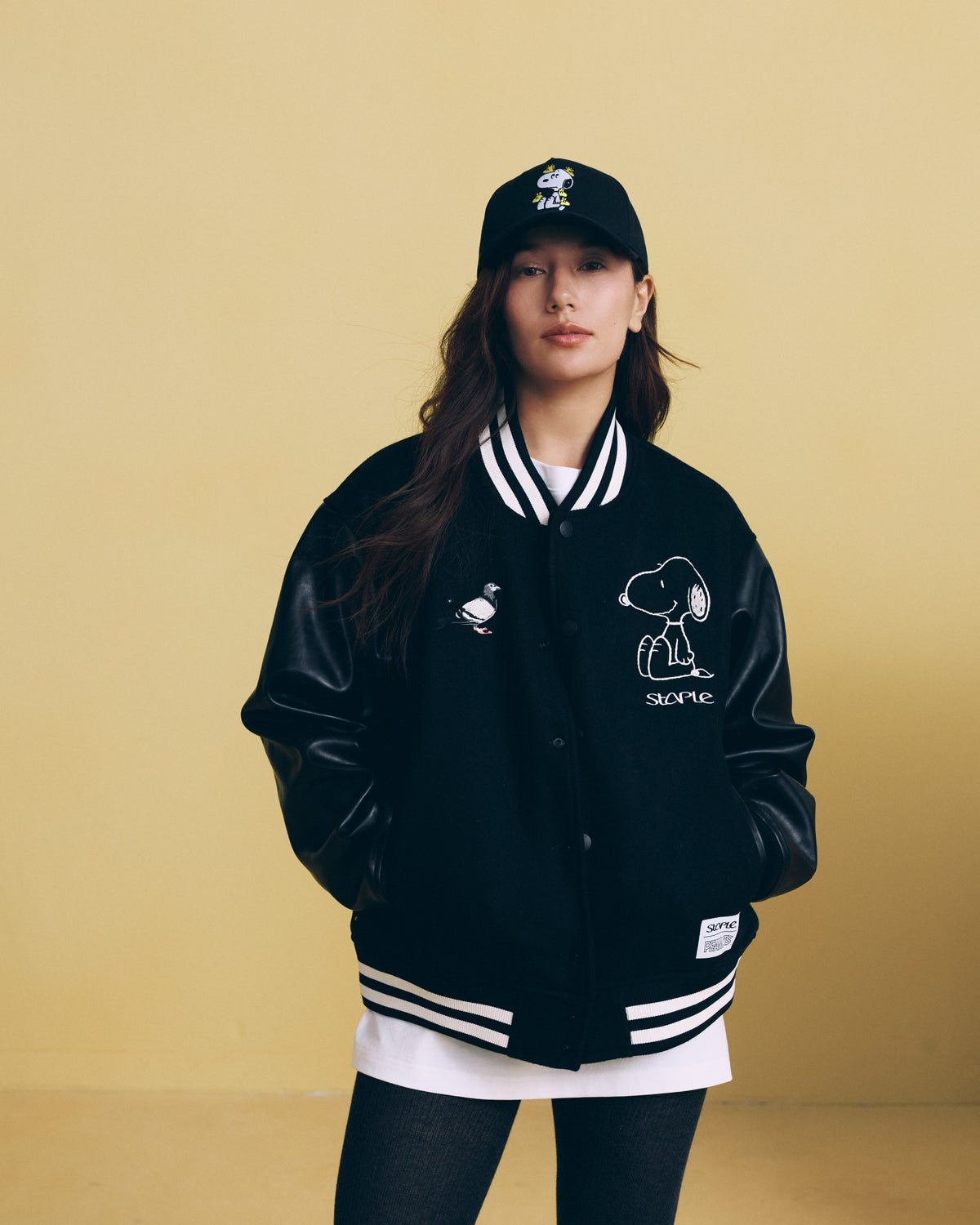 Staple x Peanuts Varsity Jacket - Jacket | Staple Pigeon