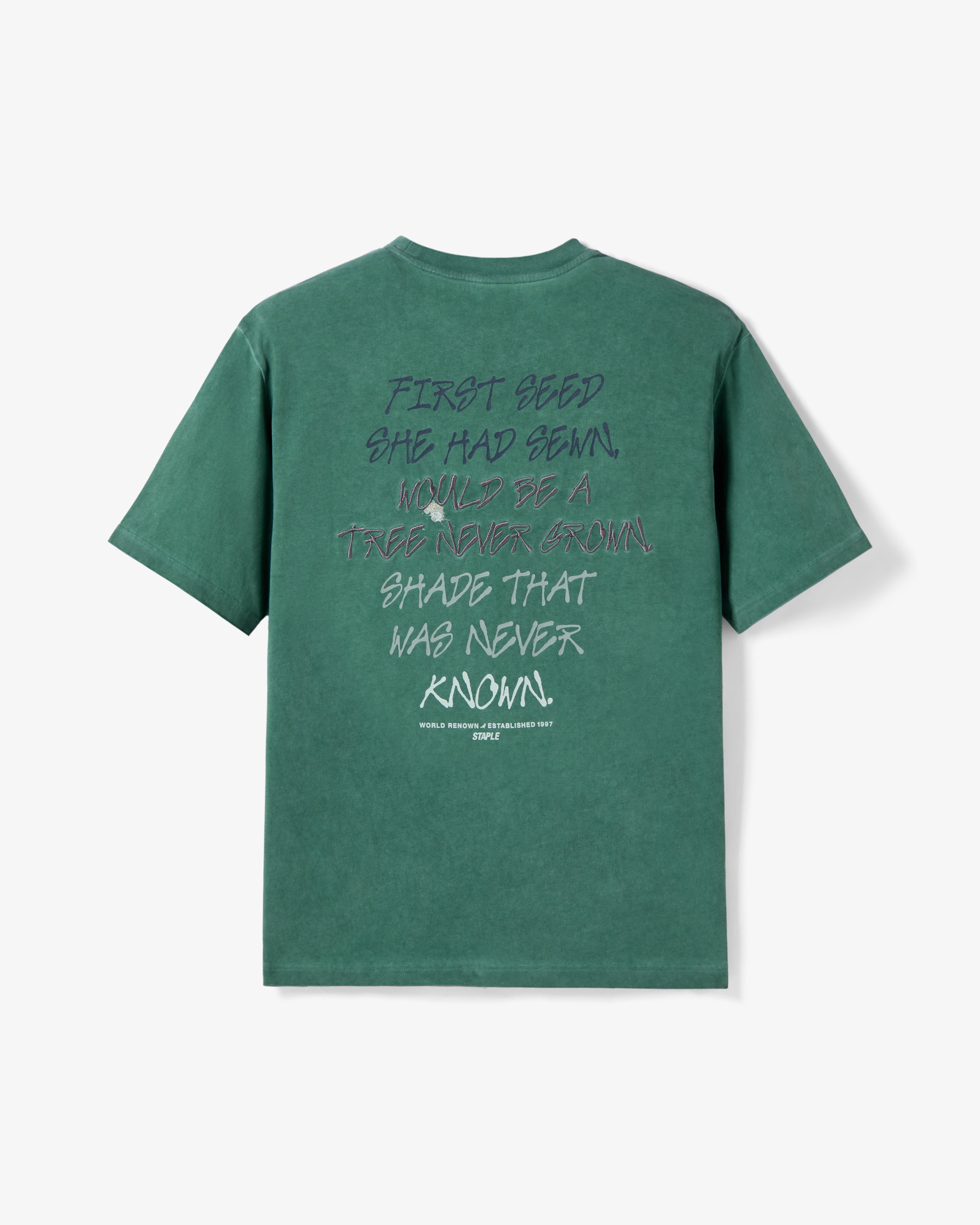 EVERGREEN WASHED TEE