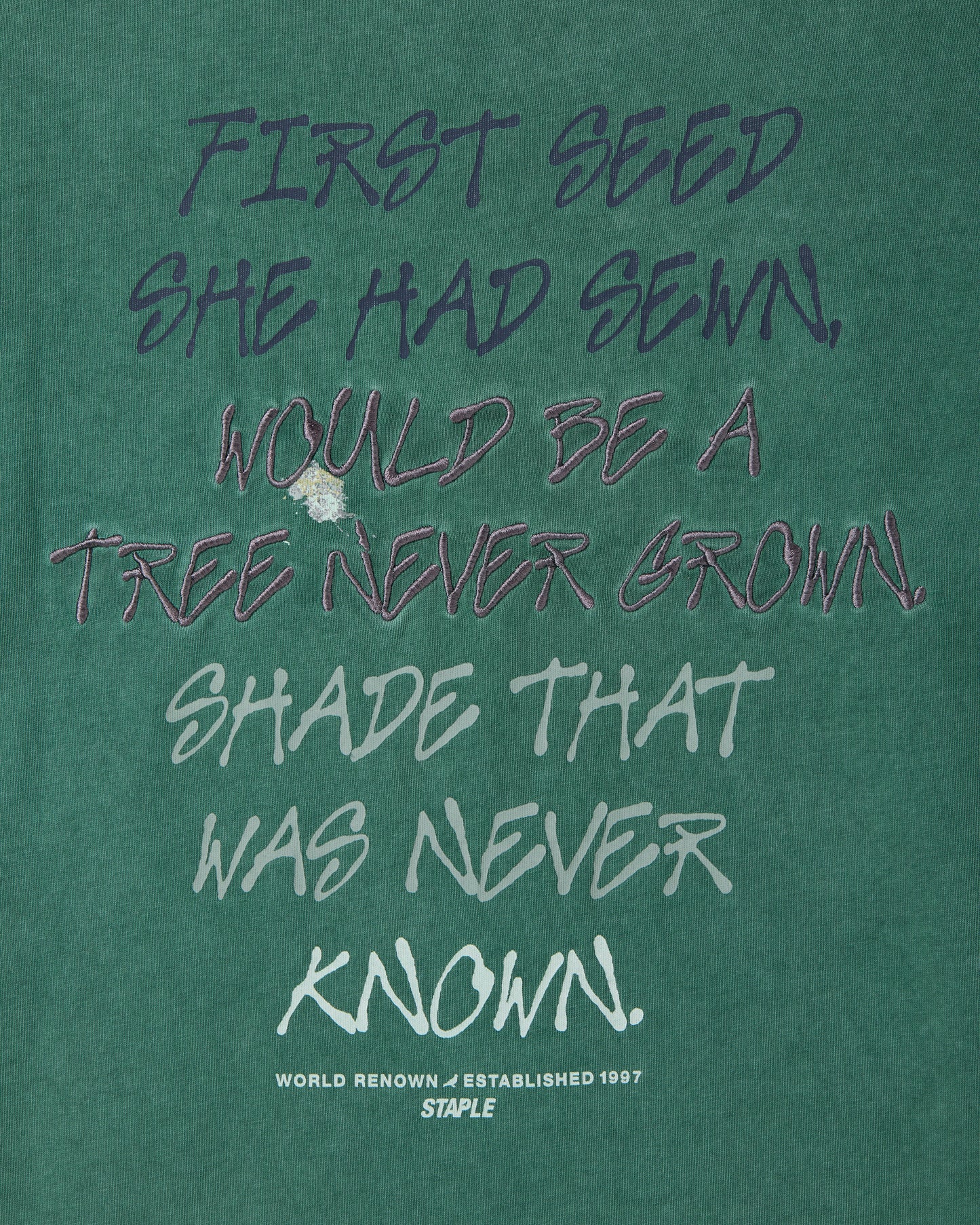 EVERGREEN WASHED TEE