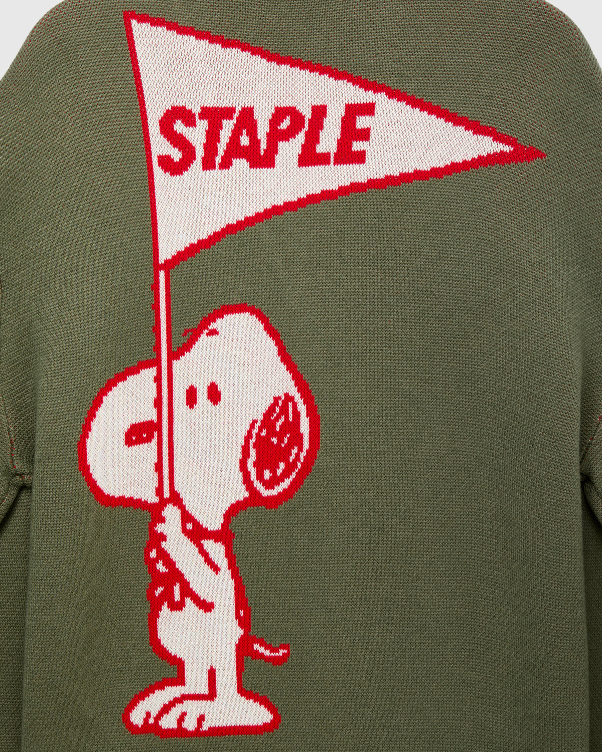 Staple x Peanuts Flag Cardigan