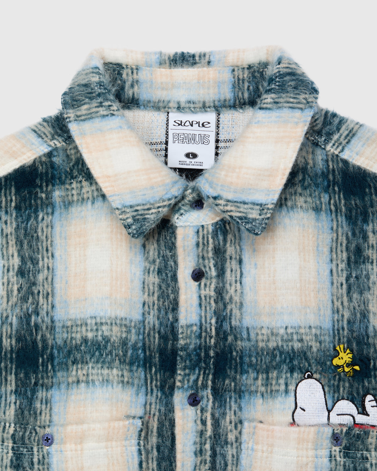 Staple x Peanuts Heavy Flannel