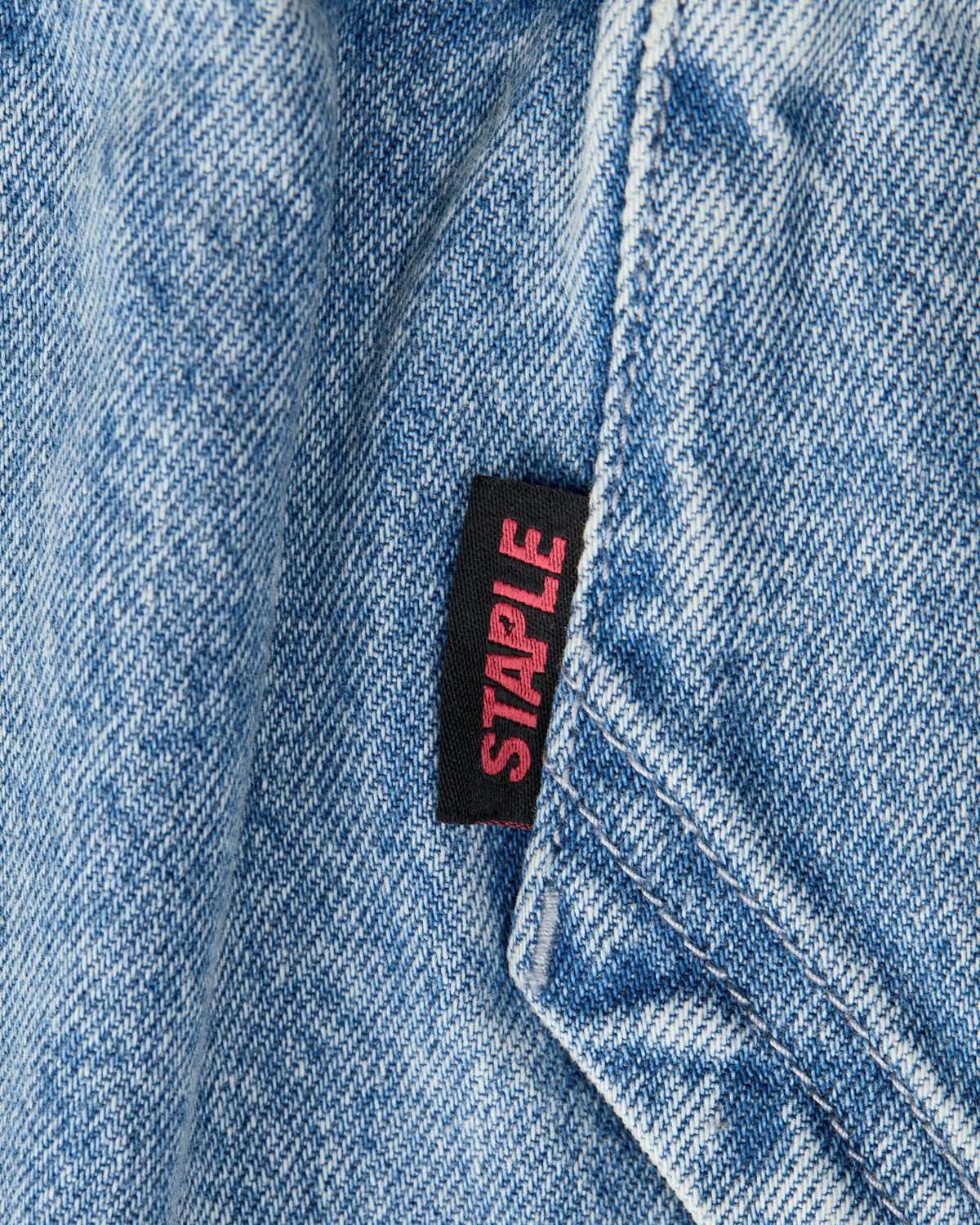 Denim Pigeon Zip Hoodie - Jacket | Staple Pigeon