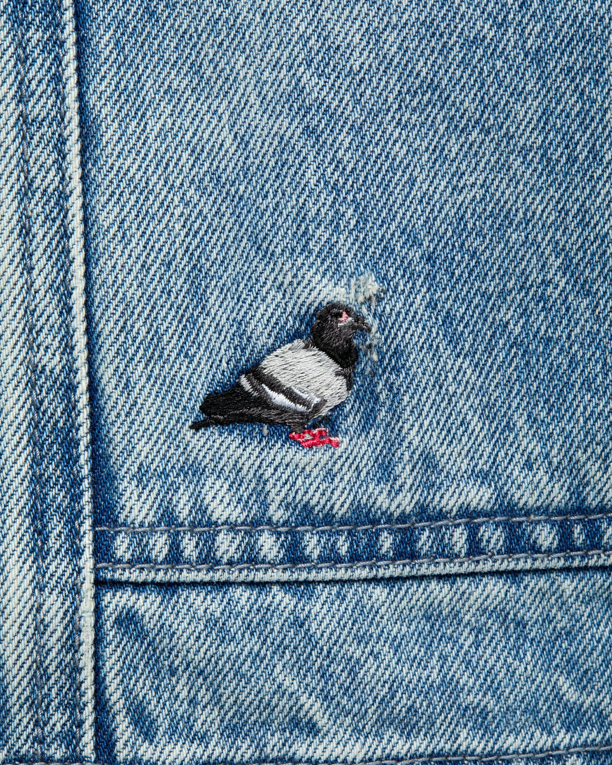 Denim Pigeon Short - Woven Short | Staple Pigeon