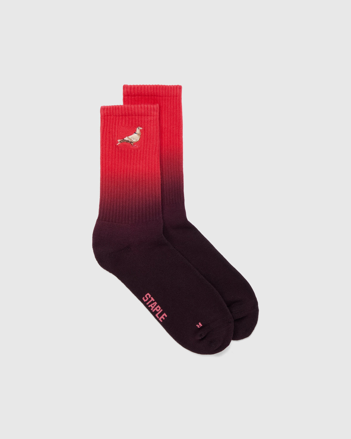 Pigeon Logo Fade Sock - Crewsock | Staple Pigeon