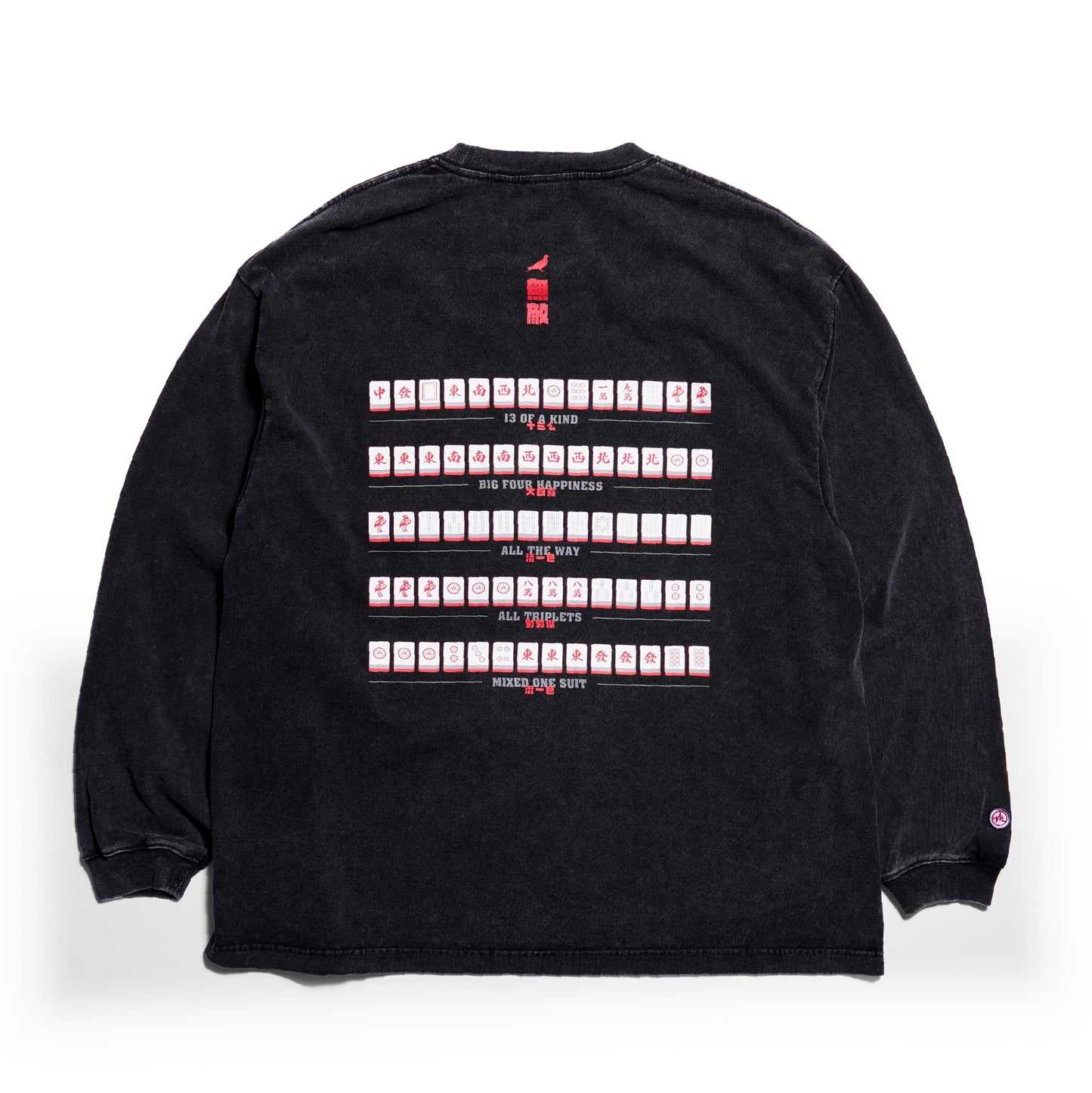 432HZ / STAPLE MAHJONG CLUB LS TEE