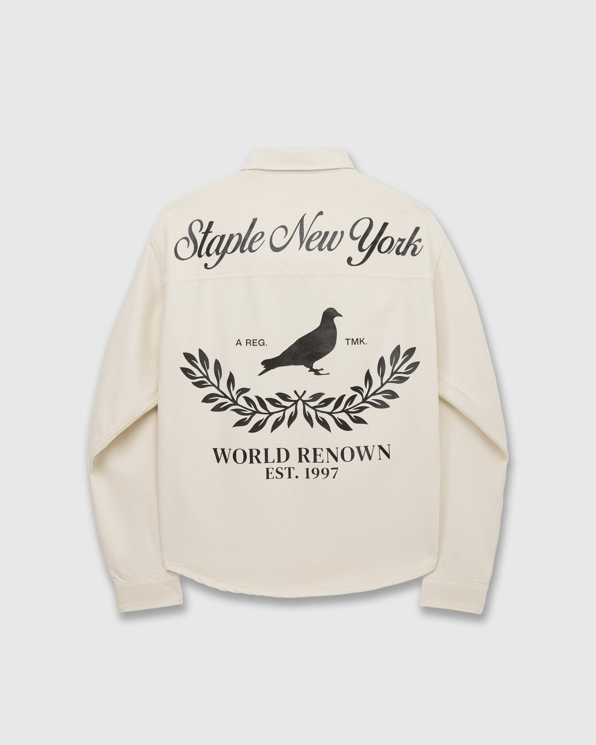 Wreath Twill Shirt - LS Woven | Staple Pigeon