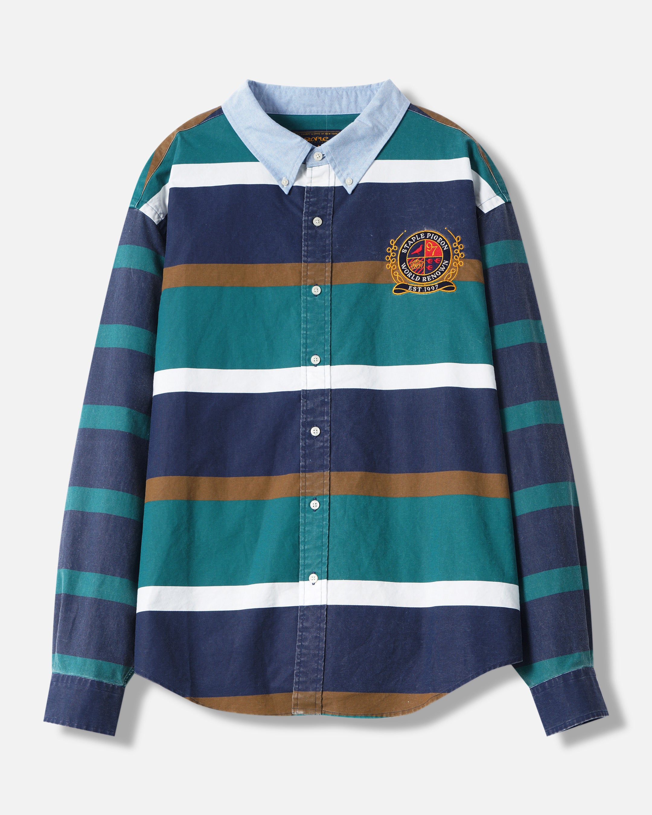 EMBLEM WOVEN SHIRT