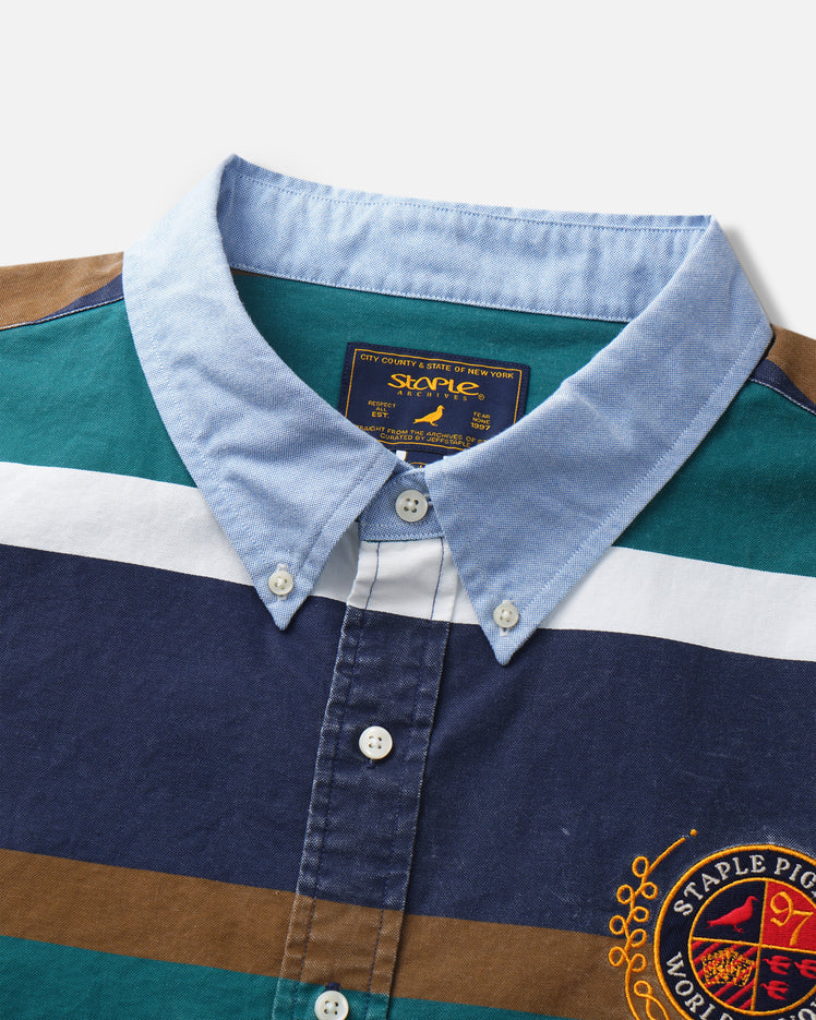 EMBLEM WOVEN SHIRT