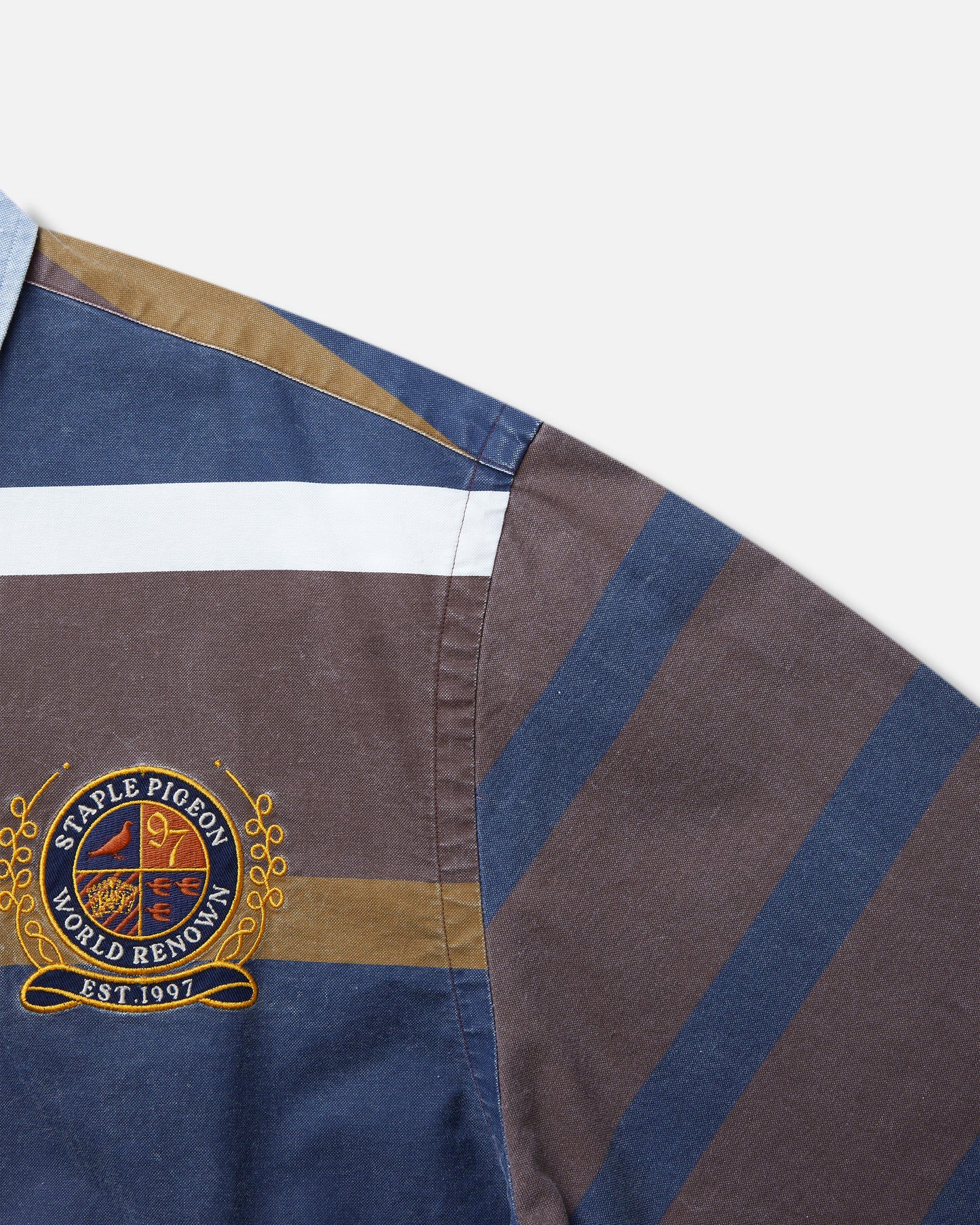 EMBLEM WOVEN SHIRT