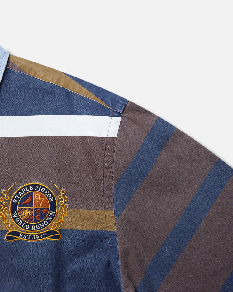 EMBLEM WOVEN SHIRT