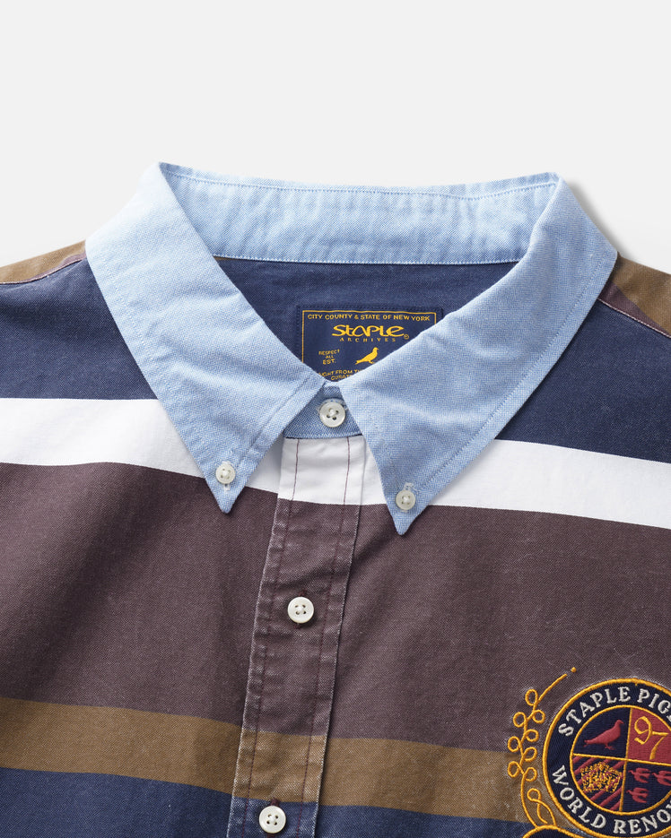 EMBLEM WOVEN SHIRT
