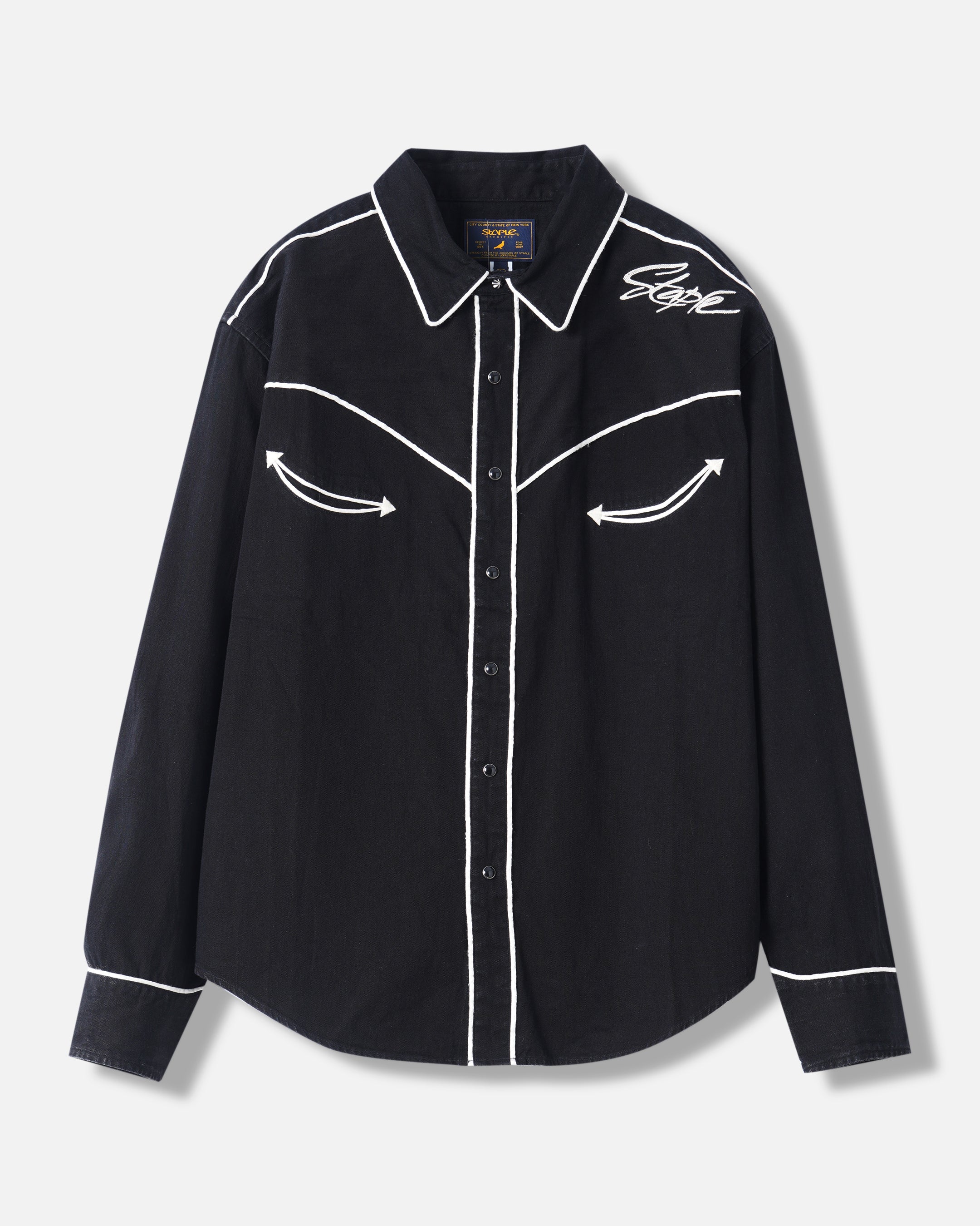 SCRIPT WESTERN SHIRT
