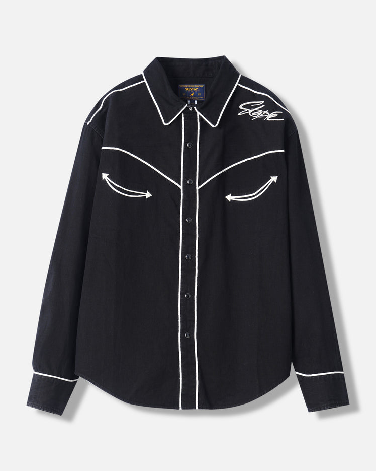SCRIPT WESTERN SHIRT