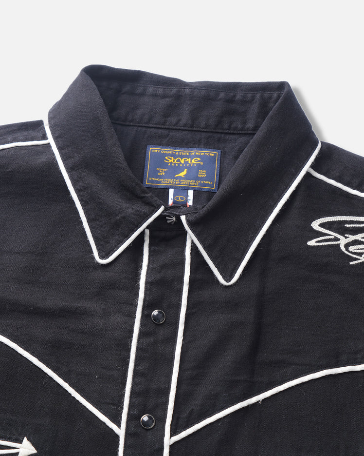 SCRIPT WESTERN SHIRT