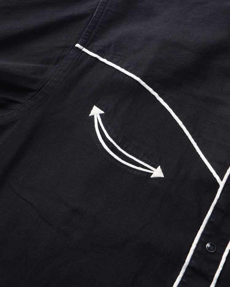 SCRIPT WESTERN SHIRT