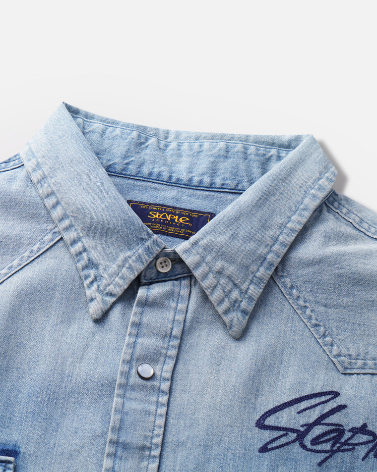 MOONRISE CHAMBRAY SHIRT