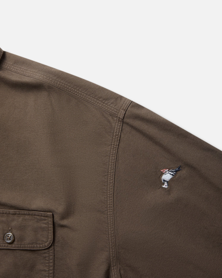 ALL OVER EMB PIGEON SHIRT