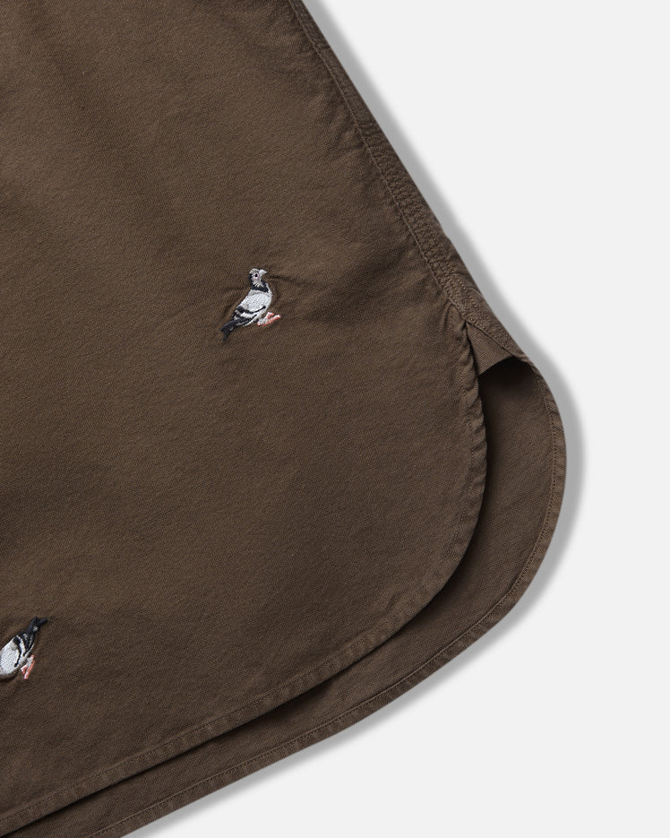 ALL OVER EMB PIGEON SHIRT