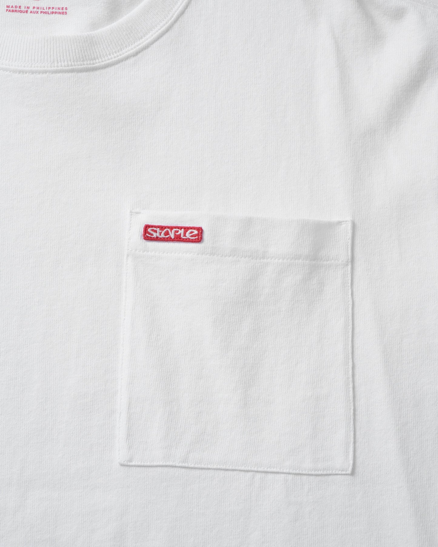 L/S Bar Logo Pkt Tee