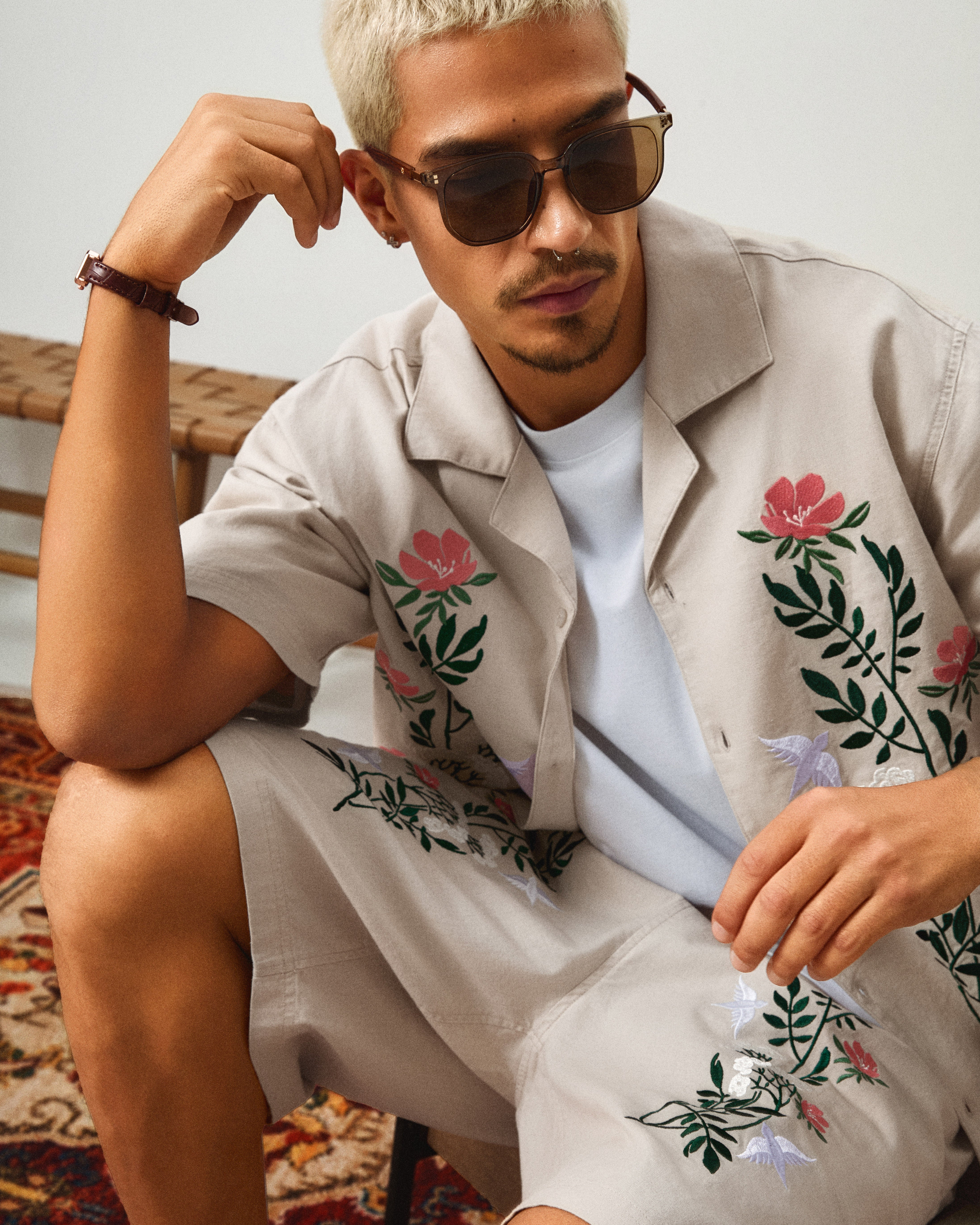 Flora Woven Shirt - LS Woven | Staple Pigeon