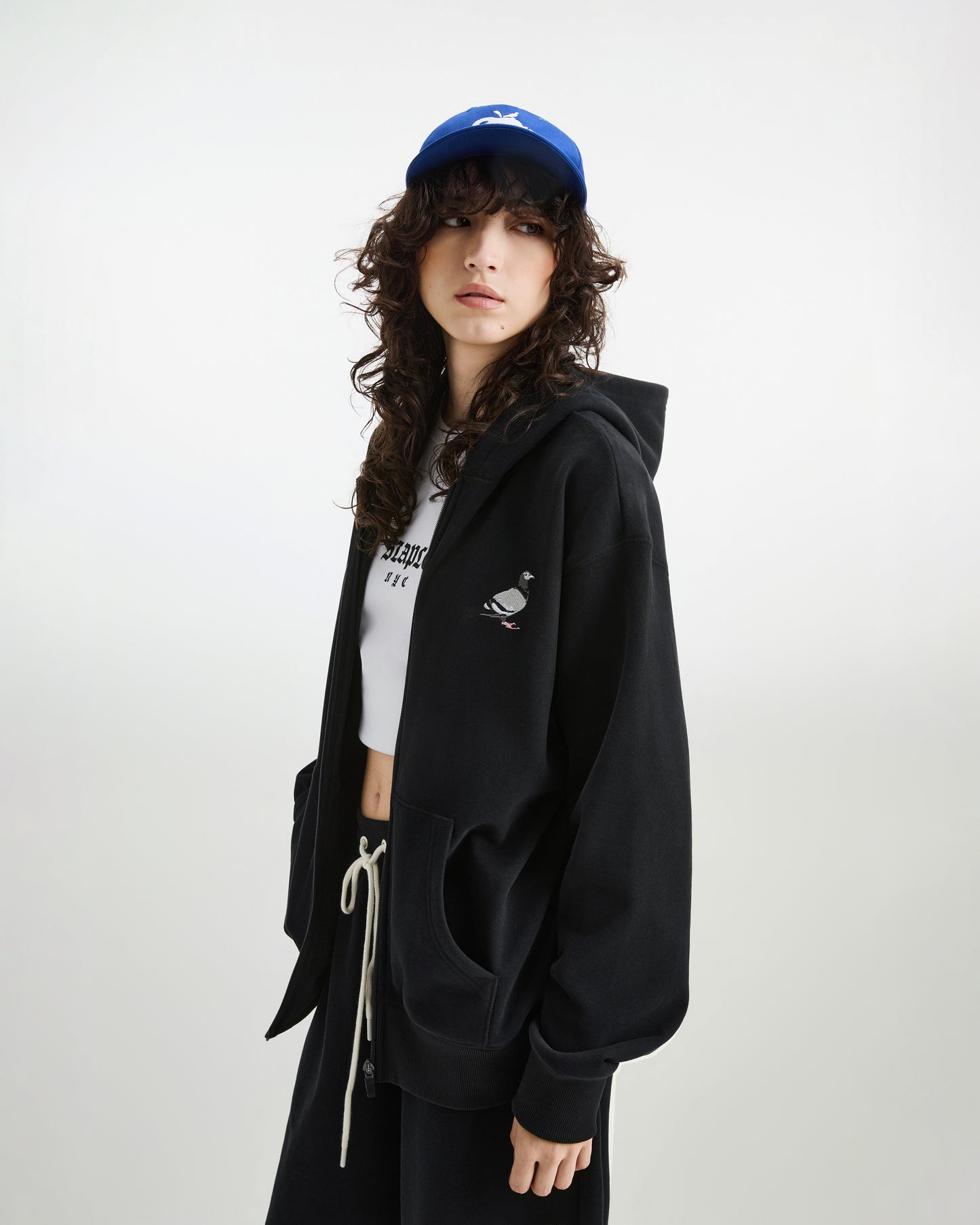 Pigeon Zip Up Hoodie