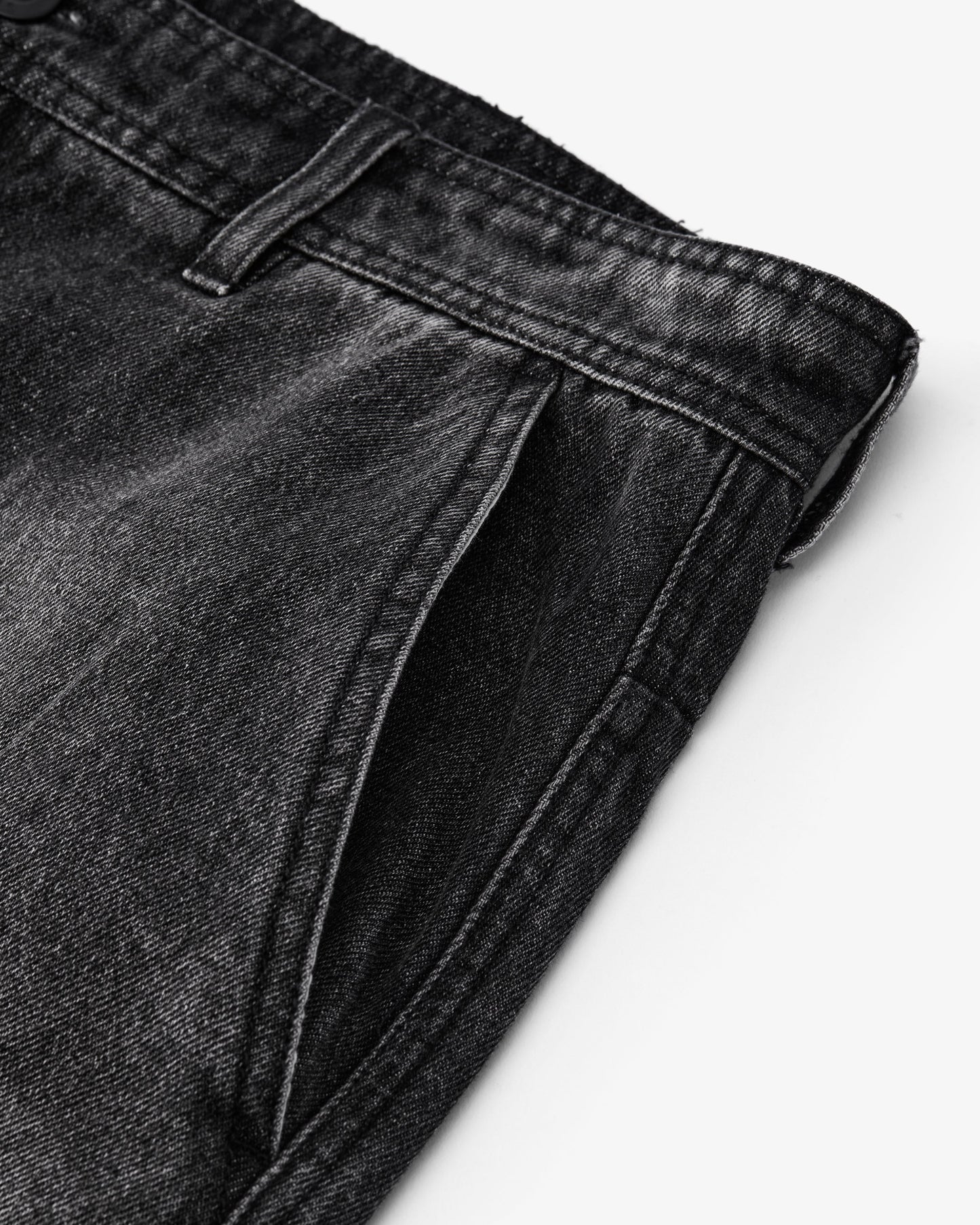 Denim Panel Short - Woven Short | Staple Pigeon